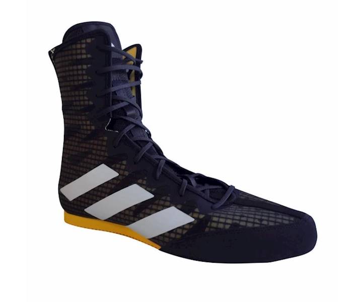 Buty bokserskie Adidas Box Hog 4 Czarny/Biały/Pomarańczowy • Rozmiar: 43