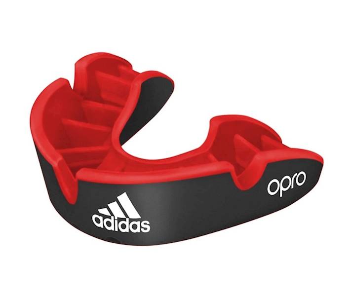 Ochraniacz na zęby Adidas OPRO Gen4 Silver-Edition Senior Czarny
