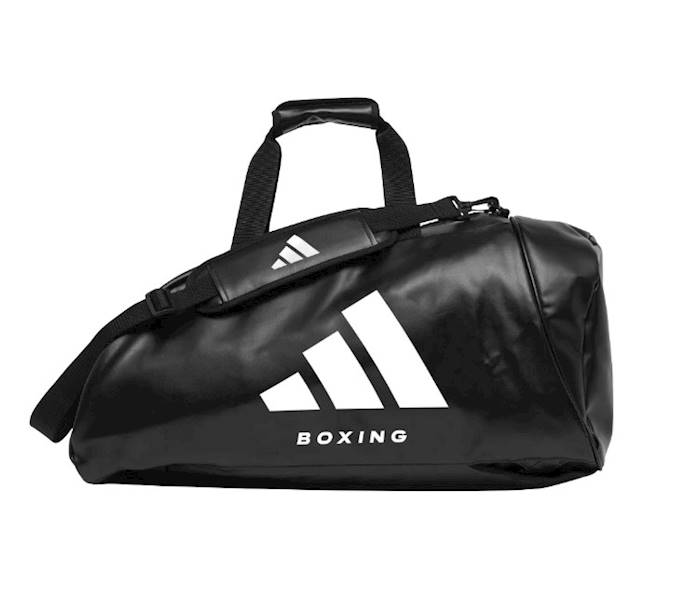 Torba bokserska Adidas 2in1 PU Boxing Czarny • Rozmiar: M