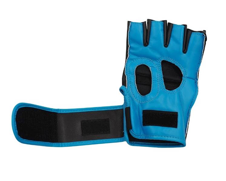 Rękawice treningowe Adidas MMA/Grappling Czarny/Niebieski • Rozmiar: M