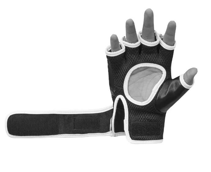 Rękawice Adidas MMA/Grappling Tilt G250 Czarny/Biały • Rozmiar: M