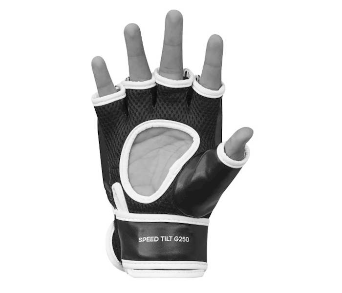 Rękawice Adidas MMA/Grappling Tilt G250 Czarny/Biały • Rozmiar: M