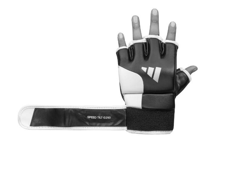 Rękawice Adidas MMA/Grappling Tilt G250 Czarny/Biały • Rozmiar: L