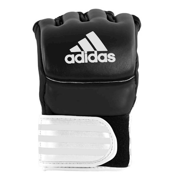 Rękawice MMA/Grappling Adidas Ultimate Fight Glove UFC Czarny/Biały • Rozmiar: S
