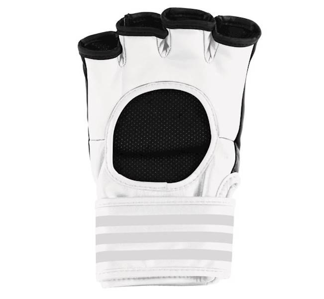 Rękawice MMA/Grappling Adidas Ultimate Fight Glove UFC Czarny/Biały • Rozmiar: S