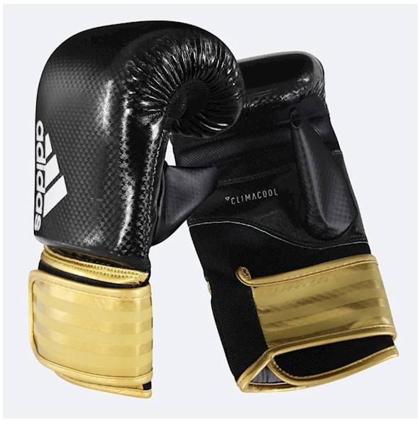 Rękawice przyrządowe Adidas Hybrid 75 Czarny/Złoty • Rozmiar: S/M
