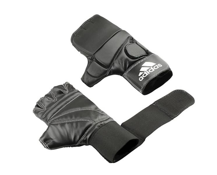 Rękawice przyrządowe Adidas Speed Gel Czarny/Biały • Rozmiar: S/M