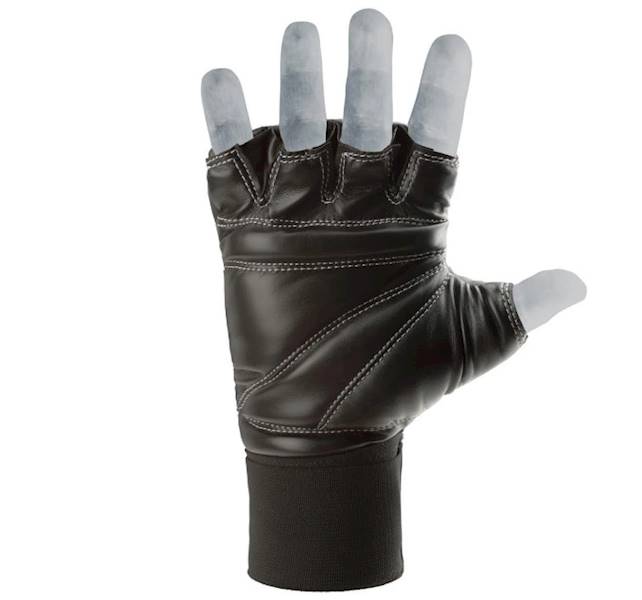 Rękawice przyrządowe Adidas Speed Gel Czarny/Biały • Rozmiar: S/M
