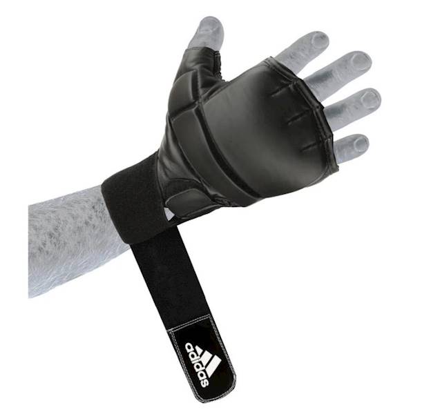 Rękawice przyrządowe Adidas Speed Gel Czarny/Biały • Rozmiar: S/M