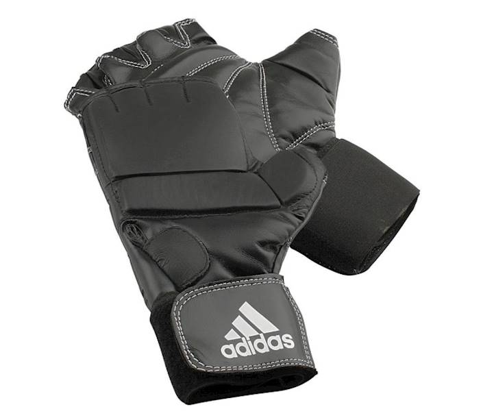 Rękawice przyrządowe Adidas Speed Gel Czarny/Biały • Rozmiar: S/M