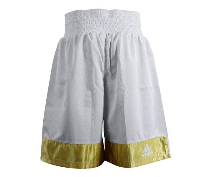 Szorty bokserskie Adidas Multi Boxing Biały/Złoty • Rozmiar: S