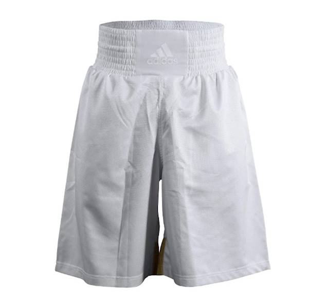 Szorty bokserskie Adidas Multi Boxing Biały/Złoty • Rozmiar: XL