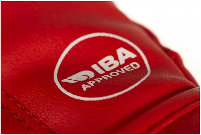 Rękawice bokserskie Adidas IBA Czerwony • Waga: 12 OZ
