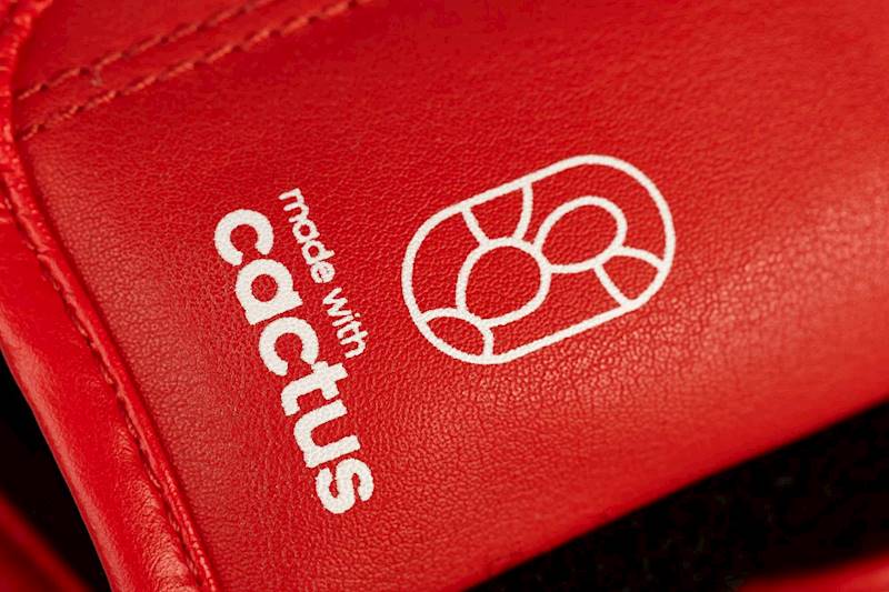 Rękawice bokserskie Adidas IBA Skóra Cactus Czerwony • Waga: 10 OZ