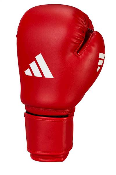 Rękawice bokserskie Adidas IBA Skóra Cactus Czerwony • Waga: 10 OZ