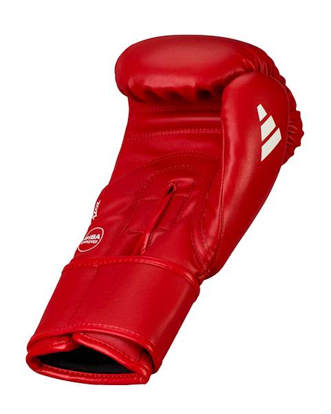 Rękawice bokserskie Adidas IBA Skóra Cactus Czerwony • Waga: 10 OZ