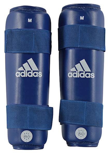 Ochraniacze piszczeli Adidas WAKO Niebieski • Rozmiar: M