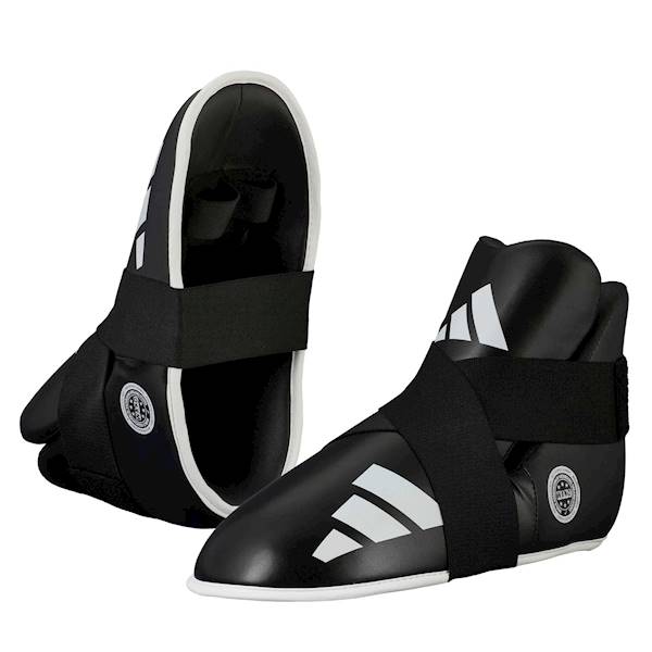 Ochraniacze na stopy Adidas Super Safety Kicks WAKO Czarny • Rozmiar: S