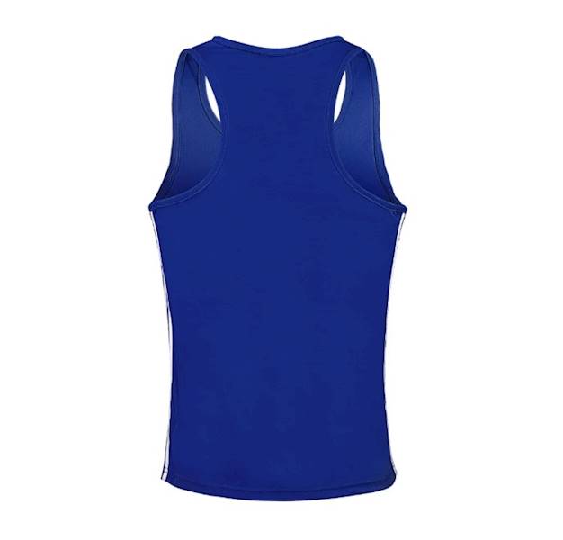 Koszulka bokserska Adidas IBA Granatowy/Biały • Rozmiar: XS