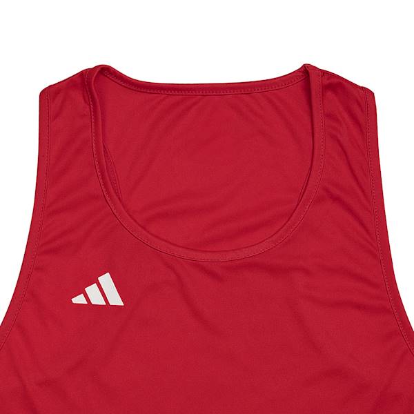 Koszulka bokserska Adidas IBA Czerwony/Biały • Rozmiar: S