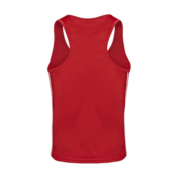 Koszulka bokserska Adidas IBA Czerwony/Biały • Rozmiar: XS