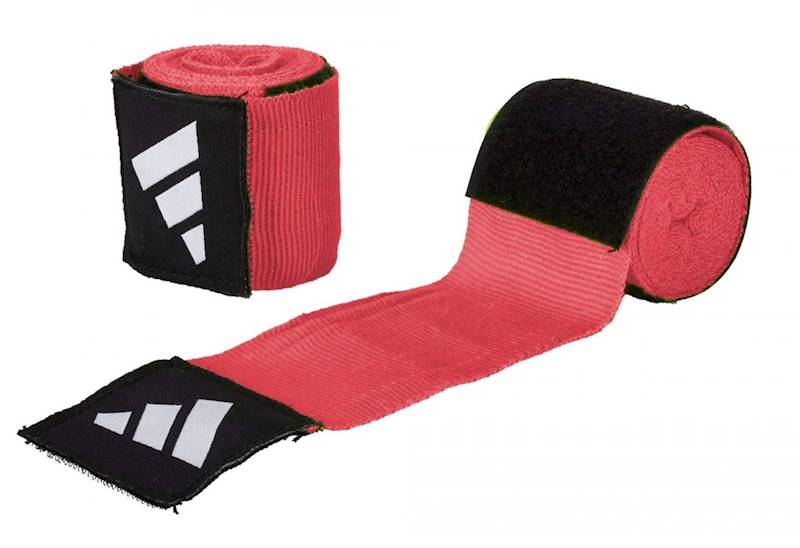 Bandaże bokserskie Adidas 5x350 cm • Kolor: Różowy
