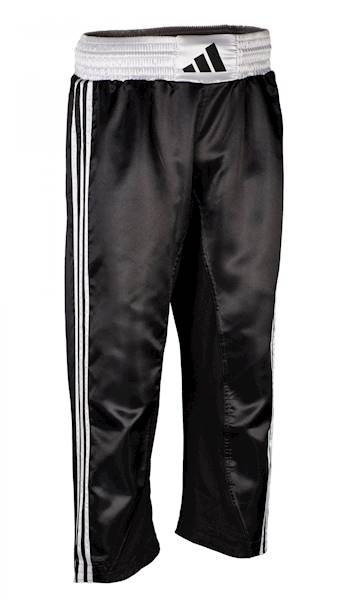 Spodnie Adidas Kick Boxing WAKO Czarny • Rozmiar: 160