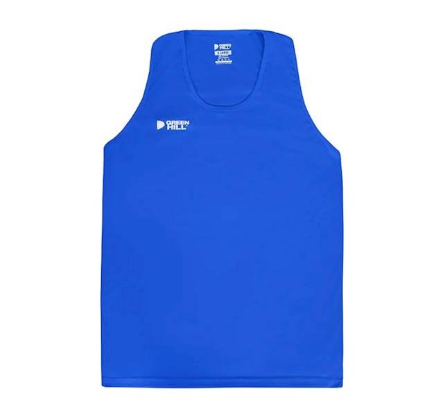 Zestaw bokserski Green Hill IBA koszulka/spodenki Granatowy • Rozmiar: XL