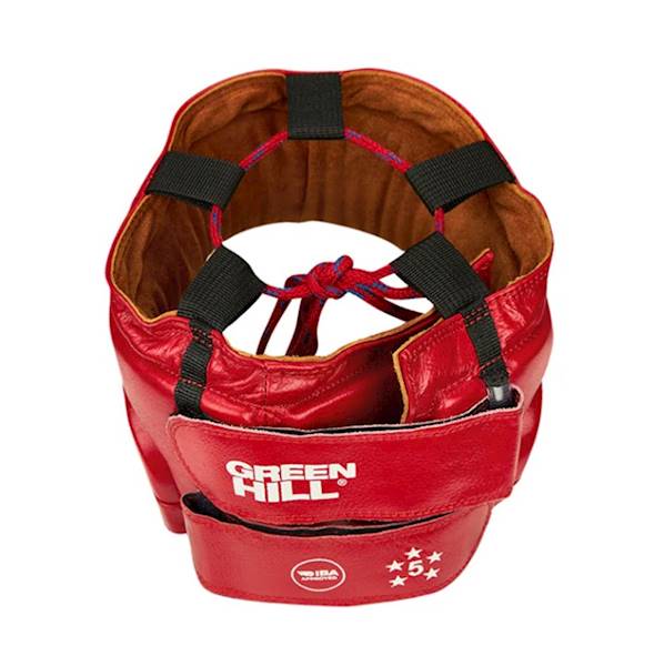 Kask bokserski Green Hill IBA Five Star Czerwony • Rozmiar: S