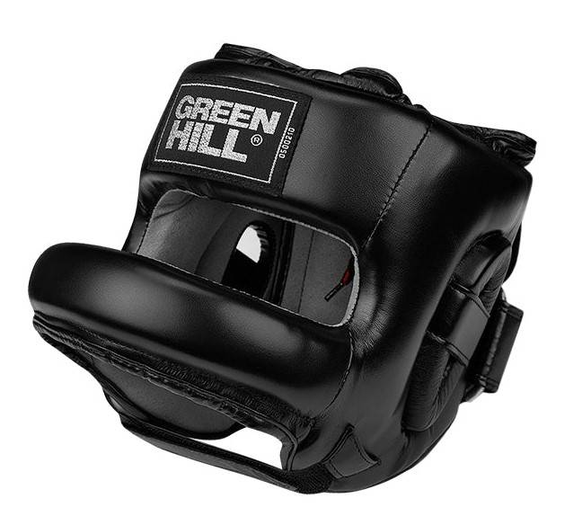 Kask bokserski Green Hill Castle Czarny • Rozmiar: M