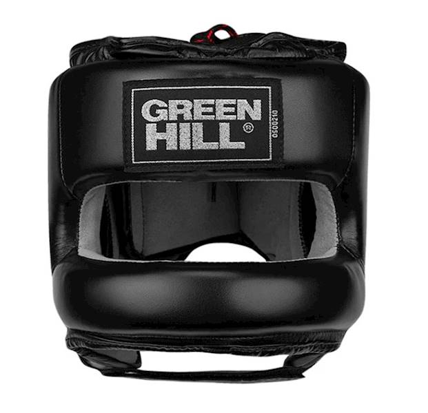 Kask bokserski Green Hill Castle Czarny • Rozmiar: S