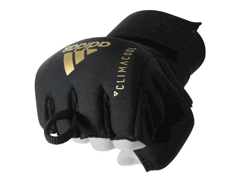 Rękawice wewnętrzne Adidas Speed Quick Wrap Czarny/Złoty • Rozmiar: L/XL