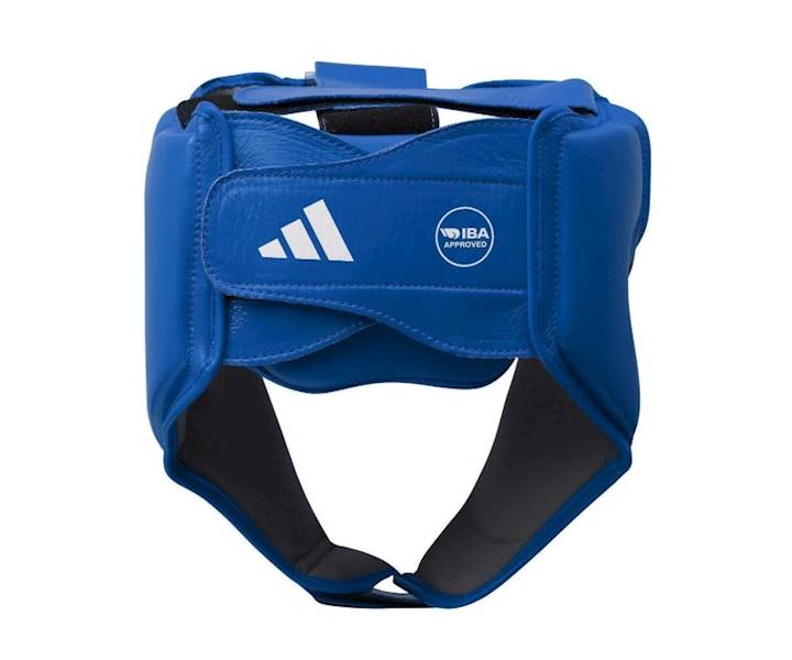 Kask bokserski Adidas IBA Granatowy • Rozmiar: S