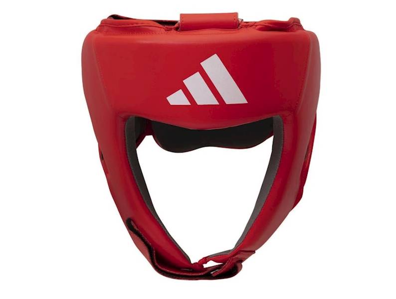 Kask bokserski Adidas IBA Czerwony • Rozmiar: L