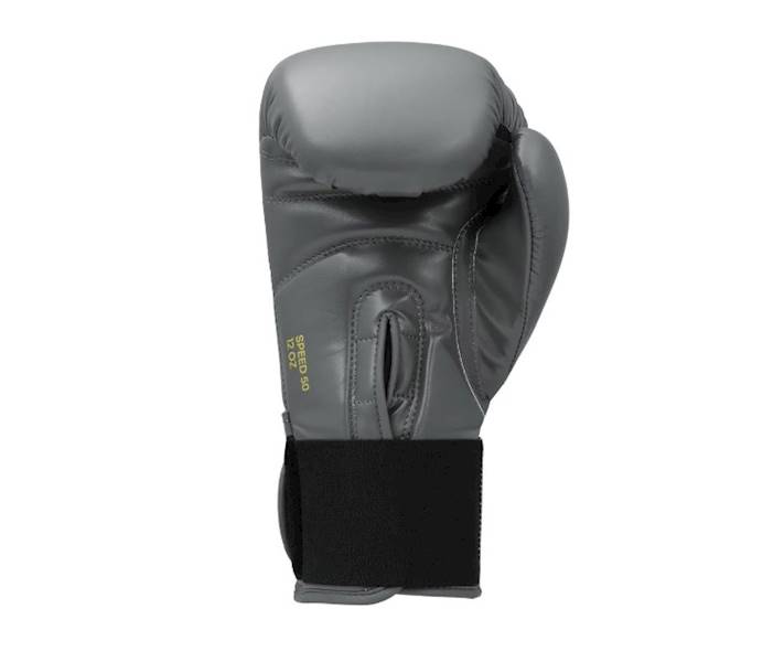 Rękawice bokserskie Adidas Speed 50 Popielaty/Złoty • Waga: 14 OZ