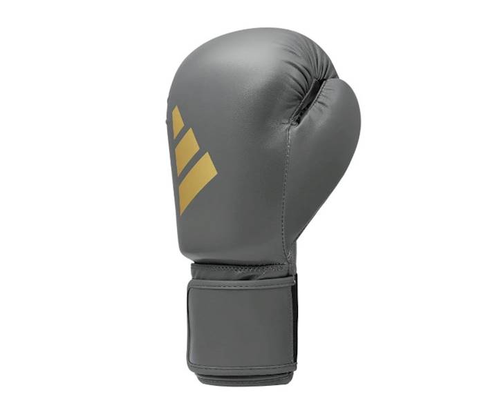 Rękawice bokserskie Adidas Speed 50 Popielaty/Złoty • Waga: 16 OZ