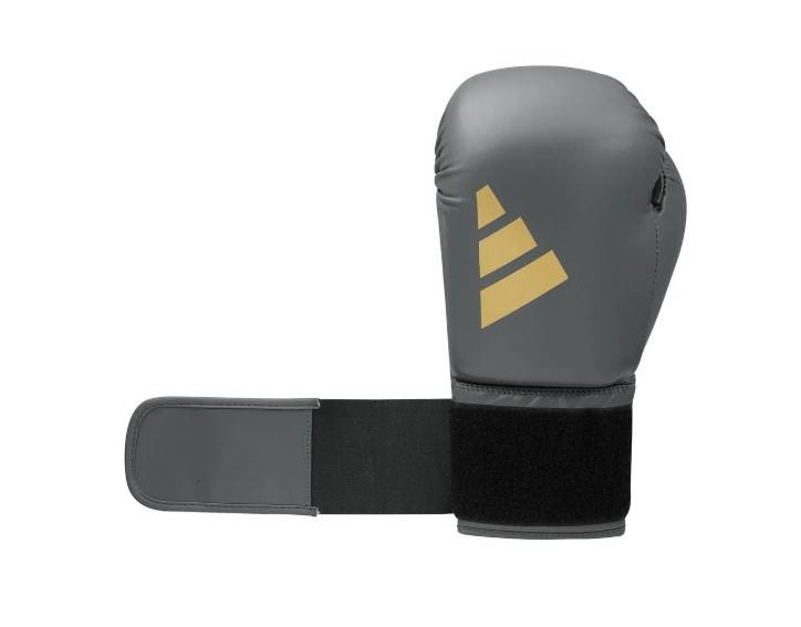 Rękawice bokserskie Adidas Speed 50 Popielaty/Złoty • Waga: 16 OZ