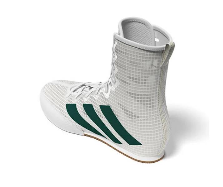 Buty bokserskie Adidas Box Hog 4 Biały/Zielony • Rozmiar: 41 1/3