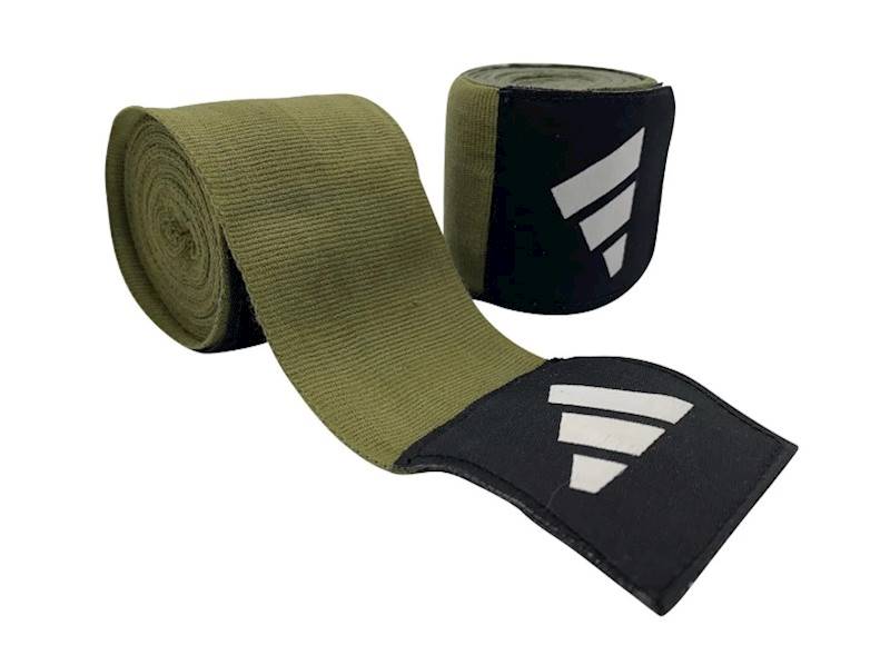 Bandaże bokserskie Adidas 5x450cm Oliwkowy