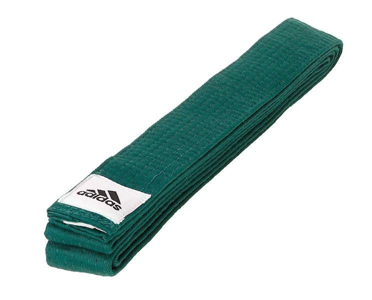 Pas do sportów walki Adidas Zielony • Długość: 240