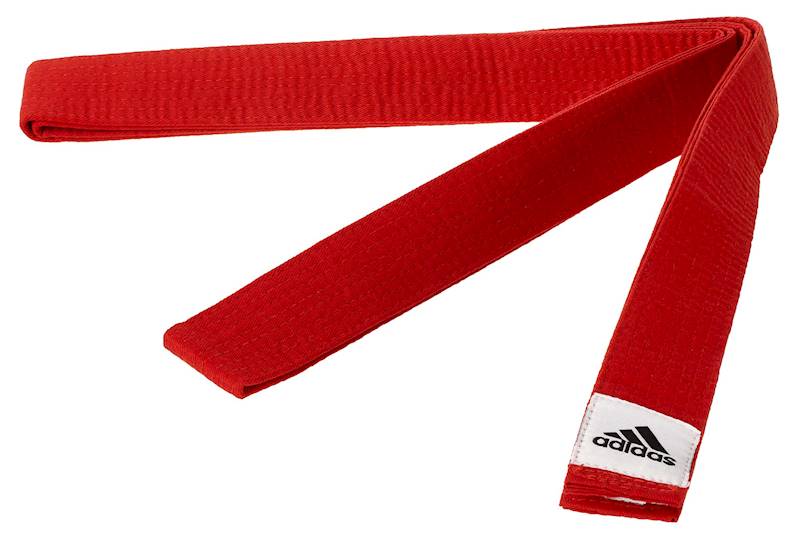 Pas do sportów walki Adidas Czerwony • Długość: 200