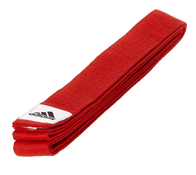 Pas do sportów walki Adidas Czerwony • Długość: 280