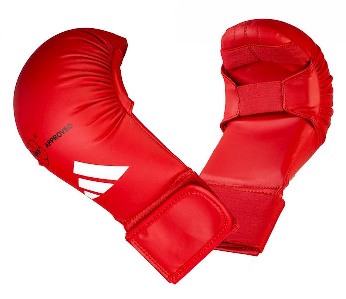 Rękawice do Karate Adidas Kumite Gloves WKF Czerwony • Rozmiar: XS
