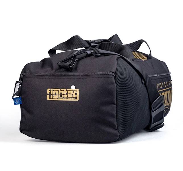 Torba bokserska Fighter Czarny/Złoty • Rozmiar: M