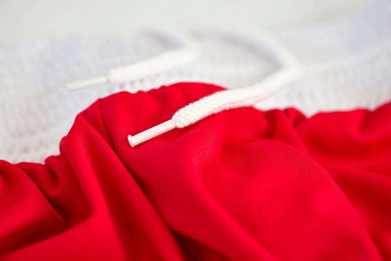 Szorty bokserskie Adidas Boxing Punch Line IBA Czerwony/Biały - Rozmiar: XXL