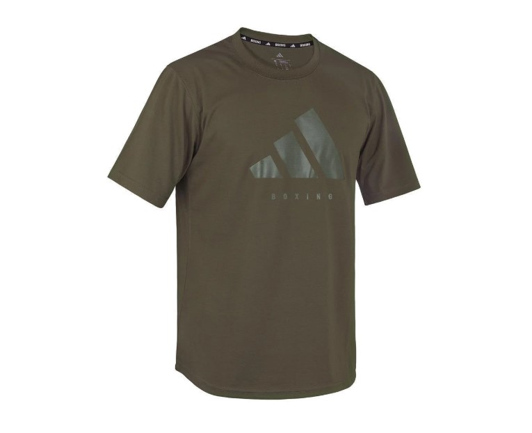 Koszulka sportowa Adidas Boxing Oliwkowy • Rozmiar: M