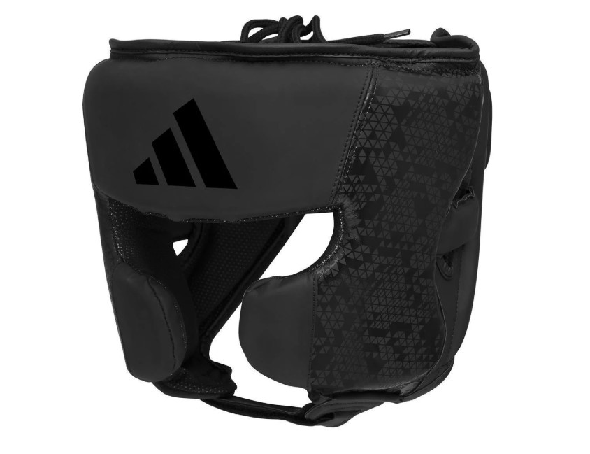 Kask bokserski Adidas Combat 50 Czarny • Rozmiar: S