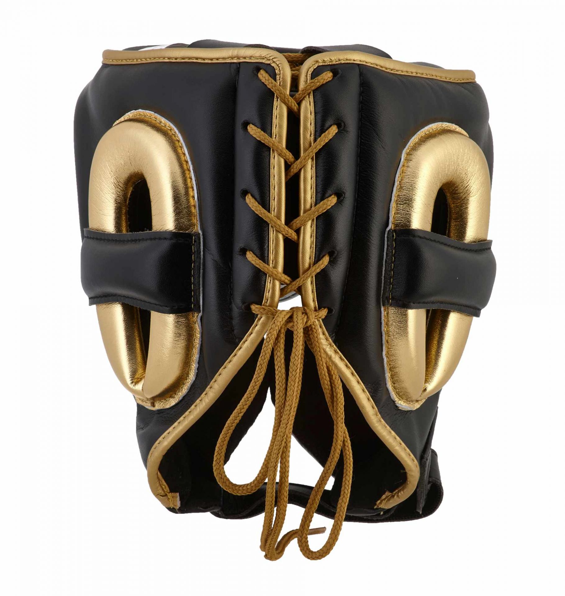 Kask bokserski Adidas AdiStar Pro Czarny/Złoty • Rozmiar: M