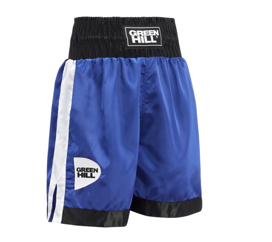 Szorty bokserskie Green Hill Piper Niebieski/Czarny/Biały • Rozmiar: S