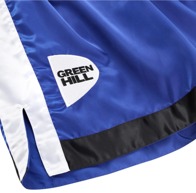 Szorty bokserskie Green Hill Piper Niebieski/Czarny/Biały • Rozmiar: L